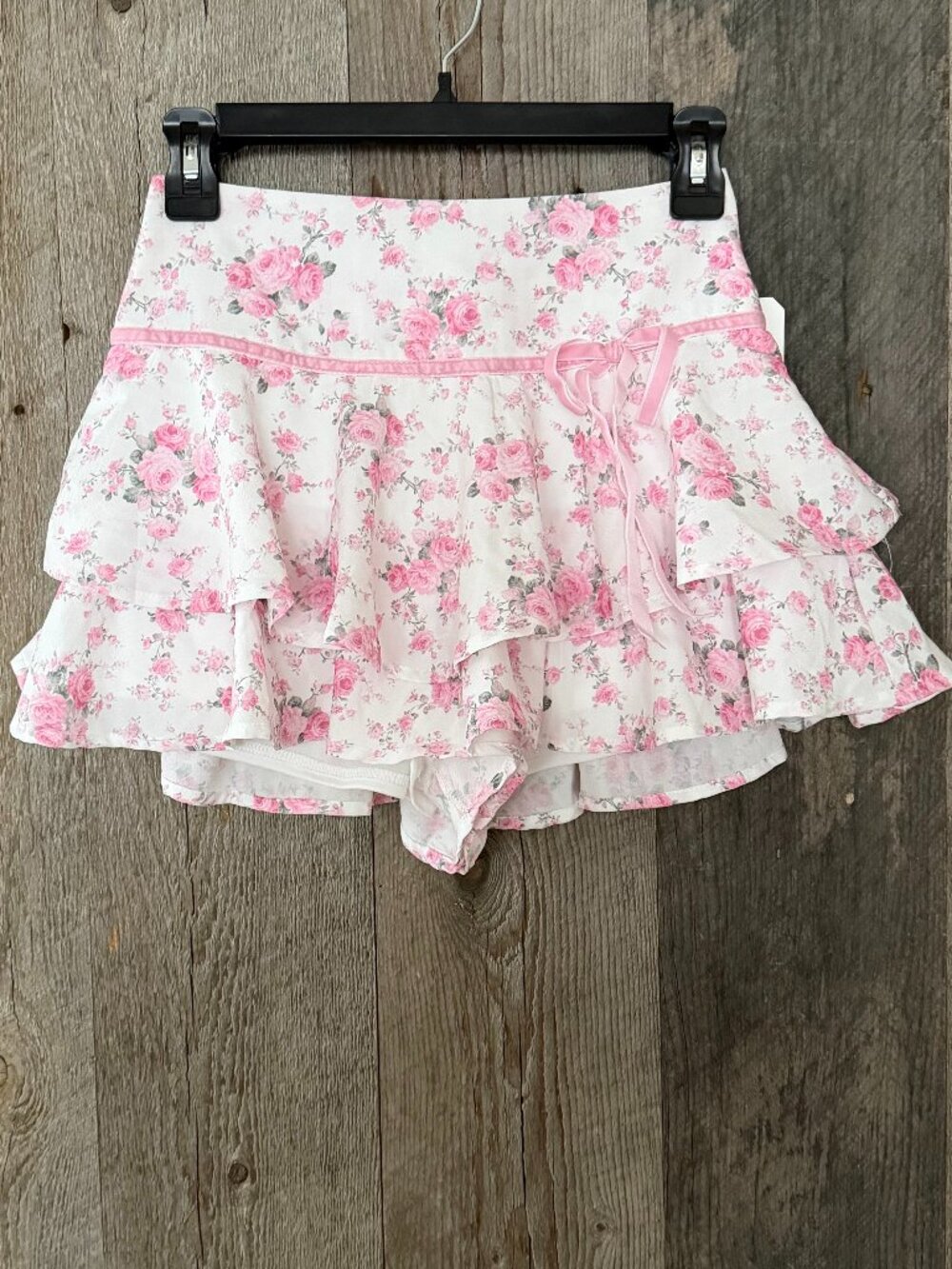 Altar'd State Floral Mini Skort Size XS
